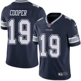 Dallas Cowboys #19 Amari Cooper Navy Vapor Untouchable Limited Stitched NFL Jersey - DLC315