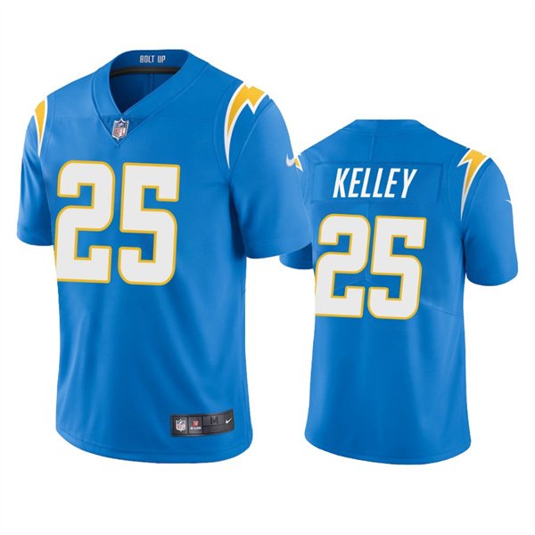 Blue Los Angeles Chargers #25 Joshua Kelley Vapor Untouchable Limited Stitched Jersey - LCJ102