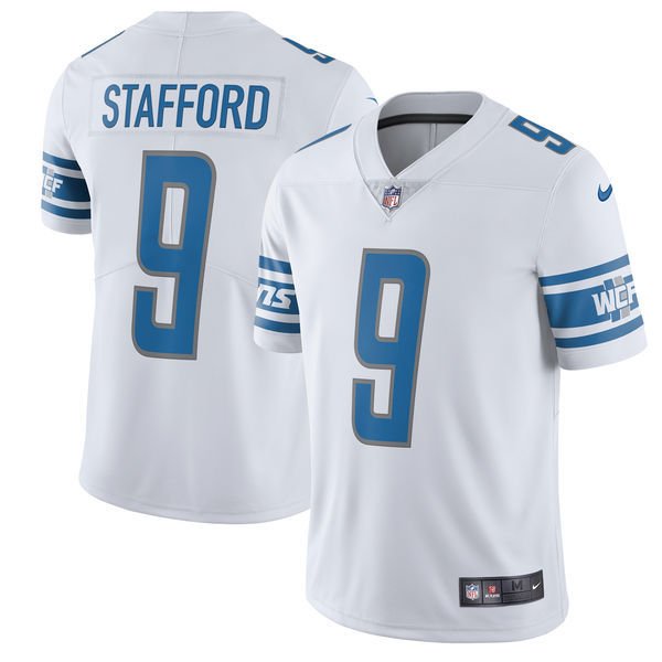Detroit Lions #9 Matthew Stafford White Vapor Untouchable Limited Stitched NFL Jersey - DTL105