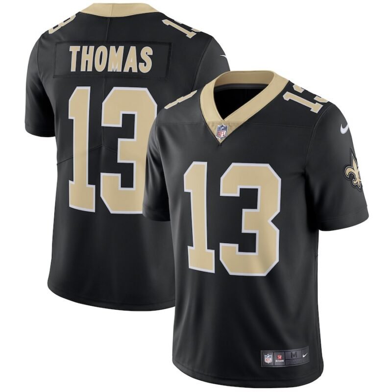 Men?s New Orleans Saints #13 Michael Thomas Black Vapor Untouchable Limited Stitched NFL Jersey - NOS95