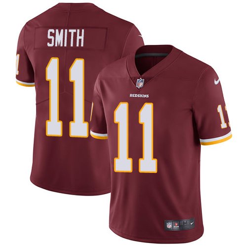 Nike Redskins #11 Alex Smith Burgundy Red Team Color Stitched NFL Vapor Untouchable Limited Jersey - WAC171