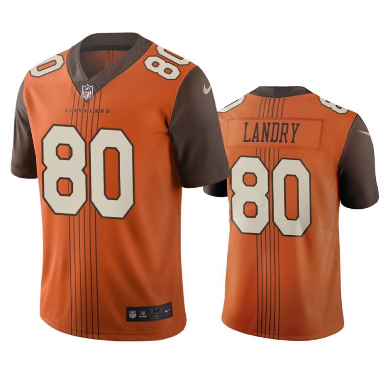 Cleveland Browns #80 Jarvis Landry Brown Vapor Limited City Edition NFL Jersey - CLB08