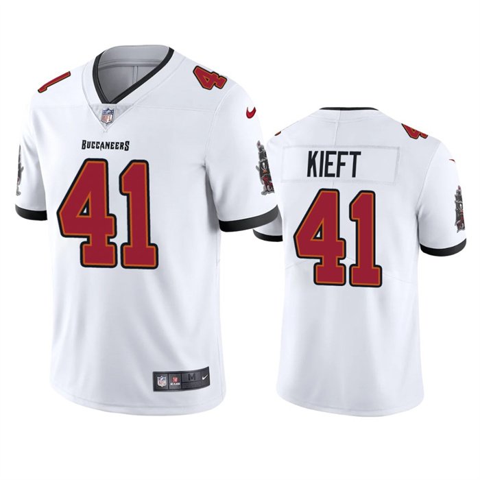 White Tampa Bay Buccaneers #41 Ko Kieft Vapor Untouchable Limited Stitched Jersey - TBB148