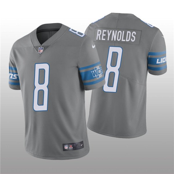 Grey Detroit Lions #8 Josh Reynolds Vapor Untouchable Limited Stitched Jersey - DTL40