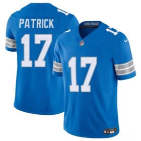Blue Detroit Lions #17 Tim Patrickn 2024 F.U.S.E. Vapor Limited Stitched Jersey - DTL374