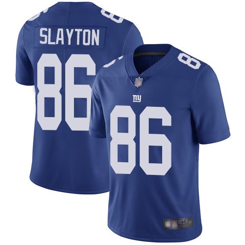 Nike Giants #86 Darius Slayton Royal Blue Team Color Stitched NFL Vapor Untouchable Limited Jersey - NYG303