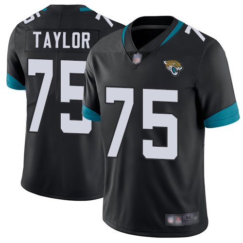 Nike Jaguars #75 Jawaan Taylor Black Team Color Stitched NFL Vapor Untouchable Limited Jersey - JVG123