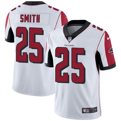 Nike Falcons #25 Ito Smith White Stitched NFL Vapor Untouchable Limited Jersey - AFJ41