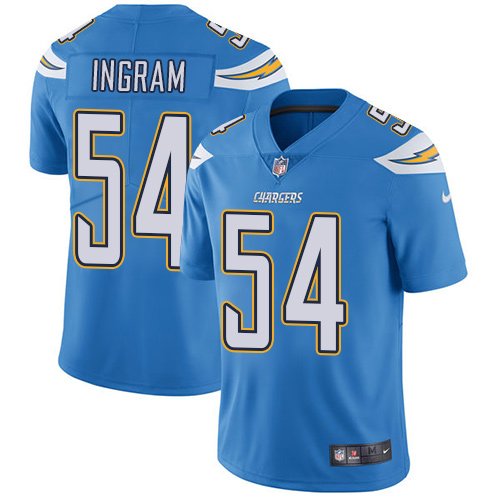 Nike Chargers #54 Melvin Ingram Electric Blue Alternate Stitched NFL Vapor Untouchable Limited Jersey - LCJ49