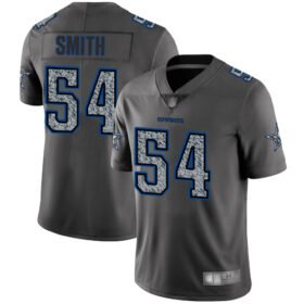 Nike Cowboys #54 Jaylon Smith Gray Static Stitched NFL Vapor Untouchable Limited Jersey - DLC134
