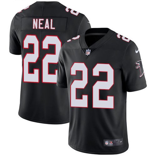 Nike Falcons #22 Keanu Neal Black Alternate Stitched NFL Vapor Untouchable Limited Jersey - AFJ185