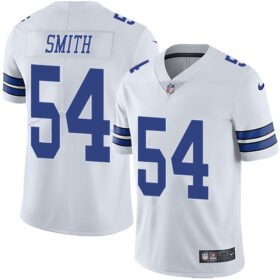 Nike Cowboys #54 Jaylon Smith White Stitched NFL Vapor Untouchable Limited Jersey - DLC42