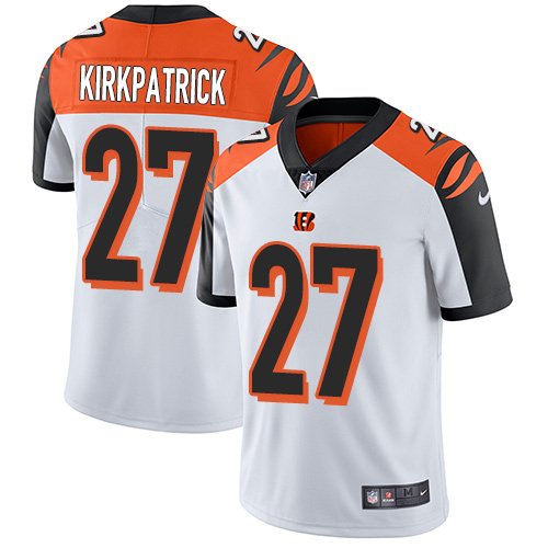 Nike Bengals #27 Dre Kirkpatrick White Stitched NFL Vapor Untouchable Limited Jersey - CCB149