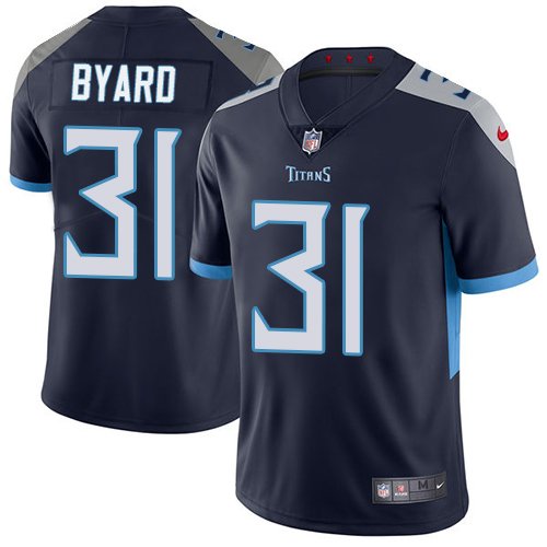 Nike Titans #31 Kevin Byard Navy Blue Team Color Stitched NFL Vapor Untouchable Limited Jersey - TNT28