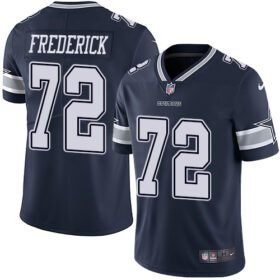 Nike Cowboys #72 Travis Frederick Navy Blue Team Color Stitched NFL Vapor Untouchable Limited Jersey - DLC317