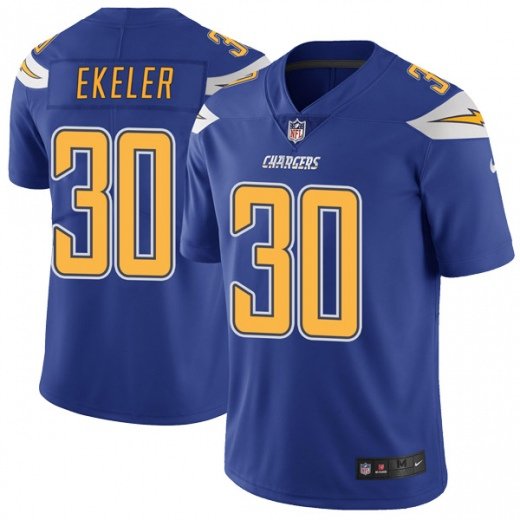 Los Angeles Chargers #30 Austin Ekeler Royal Blue Vapor Untouchable Limited Stitched NFL Jersey - LCJ64
