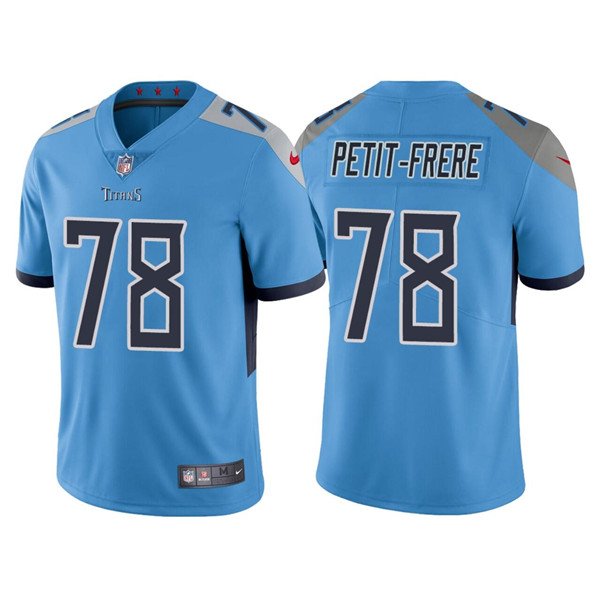 Blue Tennessee Titans #78 Nicholas Petit-Frere Vapor Untouchable Stitched Jersey - TNT125