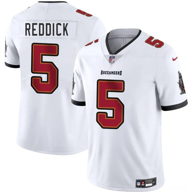 White Tampa Bay Buccaneers #5 Haason Reddick Vapor Limited Stitched Jersey - TBB41