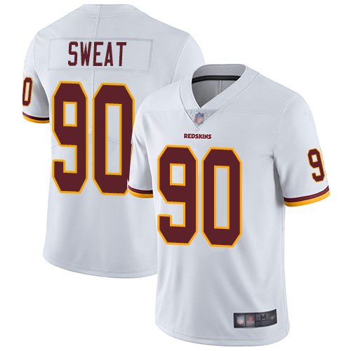 Nike Redskins #90 Montez Sweat White Stitched NFL Vapor Untouchable Limited Jersey - WAC153
