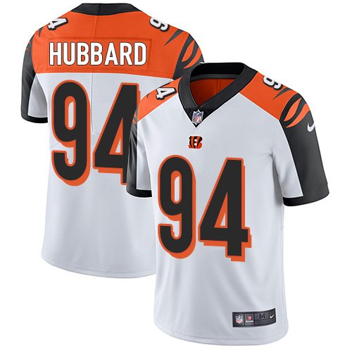 Nike Bengals #94 Sam Hubbard White Stitched NFL Vapor Untouchable Limited Jersey - CCB220