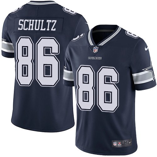 Nike Cowboys #86 Dalton Schultz Navy Blue Team Color Stitched NFL Vapor Untouchable Limited Jersey - DLC33