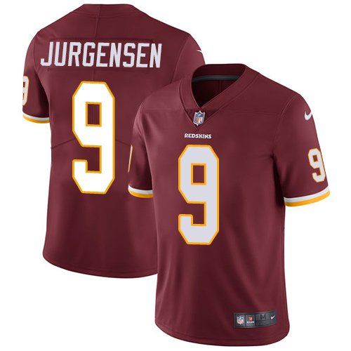 Nike Redskins #9 Sonny Jurgensen Burgundy Red Team Color Stitched NFL Vapor Untouchable Limited Jersey - WAC36