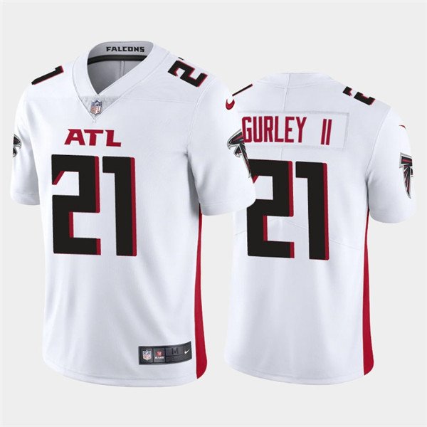 Atlanta Falcons #21 Todd Gurley II 2020 White Vapor Untouchable Limited Stitched NFL Jersey - AFJ17