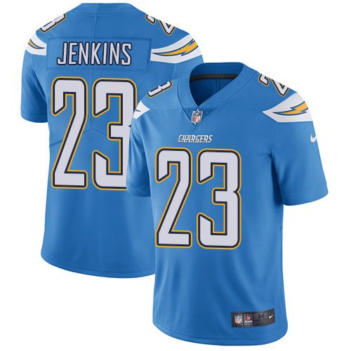 Nike Chargers #23 Rayshawn Jenkins Electric Blue Alternate Stitched NFL Vapor Untouchable Limited Jersey - LCJ179