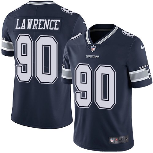 Nike Cowboys #90 Demarcus Lawrence Navy Blue Team Color Stitched NFL Vapor Untouchable Limited Jersey - DLC240