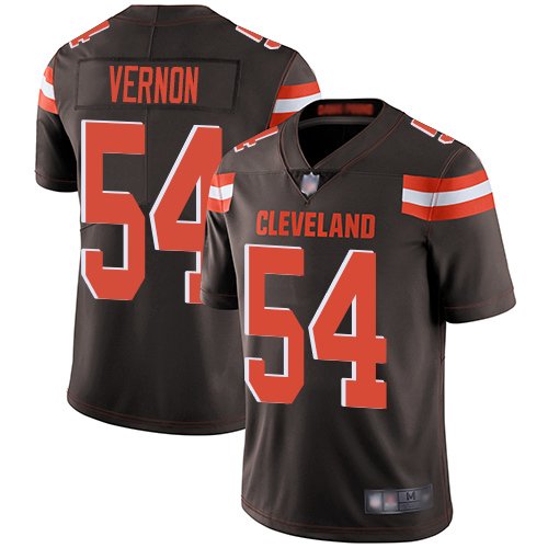 Nike Browns #54 Olivier Vernon Brown Team Color Stitched NFL Vapor Untouchable Limited Jersey - CLB123