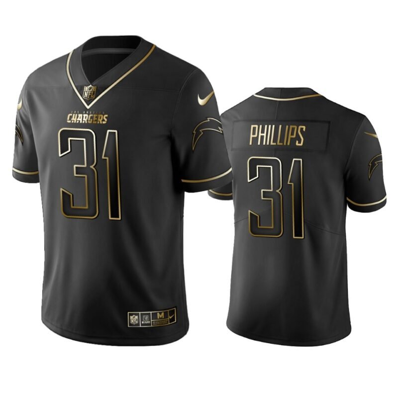 Chargers #31 Adrian Phillips Stitched NFL Vapor Untouchable Limited Black Golden Jersey - LCJ140