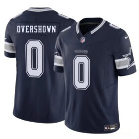 Navy Dallas Cowboys #0 DeMarvion Overshown 2025 F.U.S.E Draft Vapor Untouchable Limited Stitched Football Jersey - DLC85