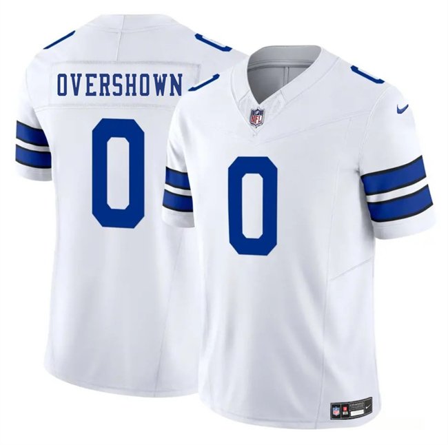 White Dallas Cowboys #0 DeMarvion Overshown 2025 F.U.S.E Vapor Untouchable Limited Stitched Football Jersey - DLC285