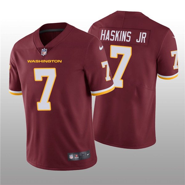 Washington Football Team Red #7 Dwayne Haskins Jr. Vapor Untouchable Limited Stitched Jersey - WAC82