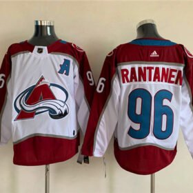 White Colorado Avalanche #96 Mikko Rantanen Stitched Jersey - AVS129