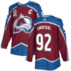 Adidas Colorado Avalanche #92 Gabriel Landeskog Burgundy Stitched NHL Jersey - AVS268