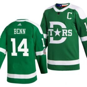 Green Dallas Stars Custom 2020 Winter Classic Stitched Jersey - DLS19