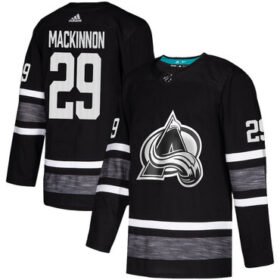 Black Colorado Avalanche #29 Nathan MacKinnon Stitched Jersey - AVS65