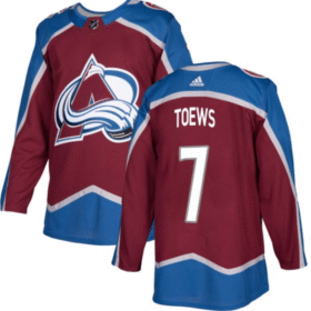 Colorado Avalanche #7 Devon Toews Burgundy Stitched NHL Jersey - AVS170