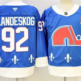 Blue Colorado Avalanche #92 Gabriel Landeskog 2025/26 With C Patch Alternate Stitched Jersey - AVS146