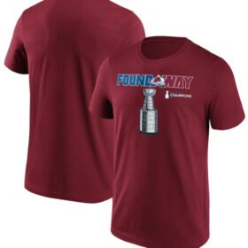 Colorado Avalanche Burgundy 2022 Stanley Cup Champions Jersey T-Shirt - AVS287
