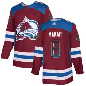 Adidas Avalanche #8 Cale Makar Burgundy Home Authentic Drift Fashion Stitched NHL Jersey - AVS193