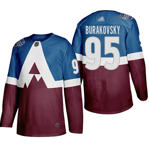 Adidas Colorado Avalanche #95 Andre Burakovsky 2020 Stadium Series Burgundy Stitched NHL Jersey - AVS105