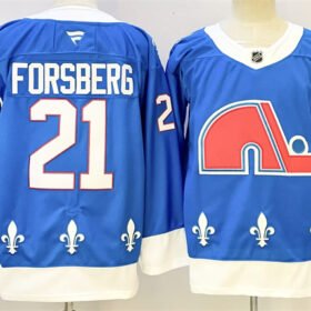 Blue Colorado Avalanche #21 Peter Forsberg 2025 Stitched Hockey Jersey - AVS147