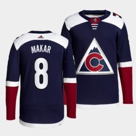 Navy Colorado Avalanche #8 Cale Makar  Stitched Jersey - AVS295