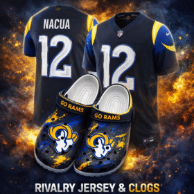 Los Angeles Rams Nike Rivalries Jersey x Clogs - LAR01.1