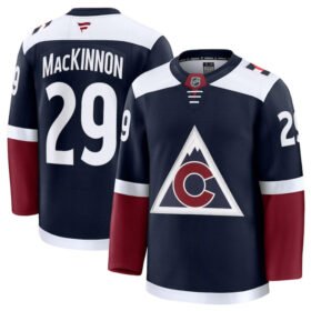 Navy Colorado Avalanche #29 Nathan MacKinnon 2024-25 Alternate Stitched Jersey - AVS250