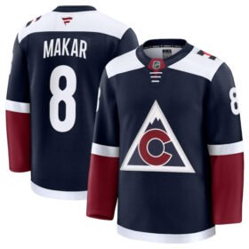 Navy Colorado Avalanche #8 Cale Makar 2024-25 Alternate Stitched Jersey - AVS47