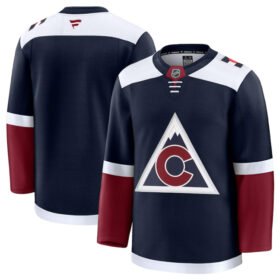 Navy Colorado Avalanche Blank 2024-25 Alternate Stitched Jersey - AVS148