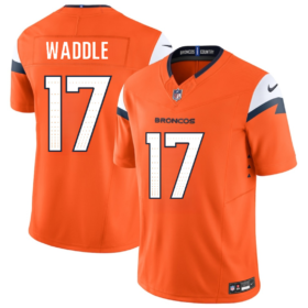 Denver Broncos #17 Jaylen Waddle 2026 F.U.S.E. Vapor Limited Stitched Football Jersey - DBJ648